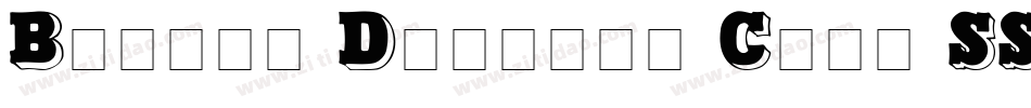 Bronte Display Caps SSi字体转换